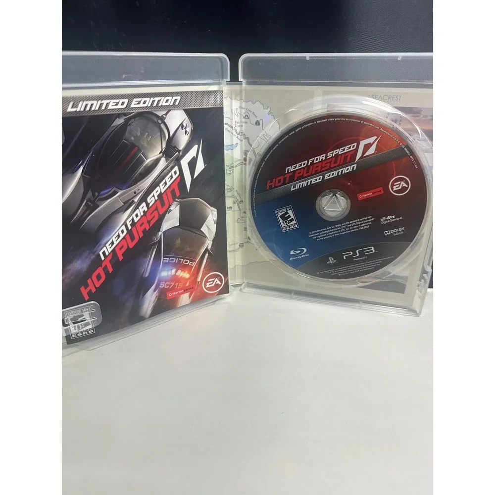 Need for Speed Hot Pursuit Limited Edition Sony PS3 Racing Game EA Criterion